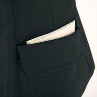 チクマ シャドーストライプ ベスト AR2814-1-11（直送品）