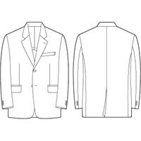 チクマ GOOD QUALITY.GOOD PRICEジャケット TE2086-3-A8（直送品）