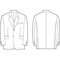 チクマ GOOD QUALITY.GOOD PRICEジャケット TE2073-1-A8（直送品）