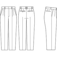 チクマ GOOD QUALITY.GOOD PRICEスラックスTE5073-2-105（直送品）