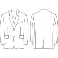 チクマ GOOD QUALITY.GOOD PRICE ジャケット TE2060R-B6（直送品）