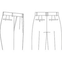 チクマ GOOD QUALITY.GOOD PRICEスラックス TE5060R-100（直送品）