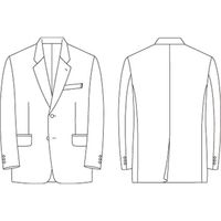 チクマ GOOD QUALITY.GOOD PRICE ジャケット TE2005-A4（直送品）