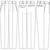 チクマ ECO SERIES スラックス KB5952R-79（直送品）