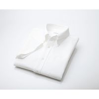 チクマ トリコット素材 半袖シャツ（ボタンダウン） SF3420-1-S（直送品）