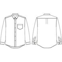 チクマ AQUACOOL 長袖シャツ（ボタンダウン） SF3802-43-84（直送品）