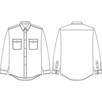 チクマ ECO SERIES 長袖シャツ T96500-40-76（直送品）