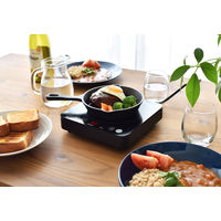 ドリテック IHクッカー「ピッコリーノ」 ブラック DI-217BK 1台