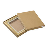 大仙 油絵用額縁 F4サイズ スクラッチゴールド A424F0400 1枚