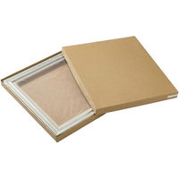 大仙 油絵用額縁 F10サイズ ヘアラインシルバー A424F0701 1枚