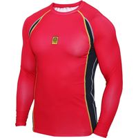 角利産業 A.T.FIELD コンプレッションインナー RED M EV-08（直送品）