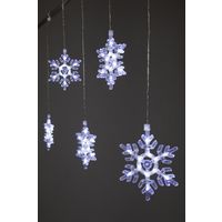 タカショー ローボルト iSparkle カーテン 2D スノーフレーク W&B LIP-C2DSFWB（直送品）