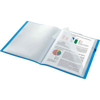 キングジム クリアーファイル ホルダーイン A4 タテ型 12P 黄緑 6171-3Tキミ 1セット(2冊)