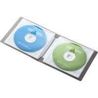 サンワサプライ CD・DVDケース ファイルタイプ 12枚収納 ブラック FCD-FL12BK 1個