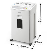 A4 オートフィード マイクロクロスカットシュレッダー (39L/最大セット枚数160枚) KTF160HM アイリスオーヤマ