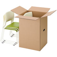 【200サイズ】スーパー強化ダンボール　ダブルフルート247.5L　幅575×奥行535×高さ880mm 1梱包（5枚入）