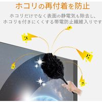 エレコム クリーニングブラシ/ノーマルタイプ/除電/ブラック KBR-AM012AS 1個