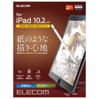 iPad 第9世代 (2021) 10.2インチ フィルム 紙心地 ケント紙タイプ TB-A19RFLAPLL エレコム 1個（直送品）