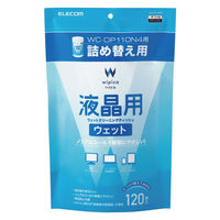 エレコム ウェットティッシュ/液晶用/詰替/120枚 WC-DP120SP4 1個