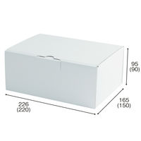【底面A5】【60サイズ】スマイル はっ水宅配箱 外寸：226×165×95mm 1セット（50枚：10枚入×5梱包）