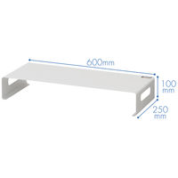 トラスコ中山 TRUSCO 机上ラック 600 WTAS600 3841545 1セット（3台） 384-1545