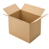 【160サイズ】現場のチカラ エコノミータイプ 軽梱包用ダンボール外寸：幅640×奥行455×高さ495mm 1セット（60枚：20枚入×3） オリジナル