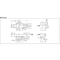 TAIYO パイロット形電磁弁 PCD2408ー03ーD24G 1個（直送品）
