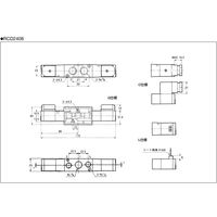 Parker TAIYO パイロット形電磁弁(直接配管形) RCD2408ー03ーD24L 1個（直送品）