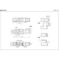 TAIYO パイロット形電磁弁(直接配管形) RCS2408ー03ー200L 1個（直送品）