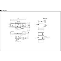 Parker TAIYO パイロット形電磁弁 PCD2406ー02ー200G 1個（直送品）