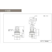 TAIYO 水用レギュレータ W361ー02 1個（直送品）