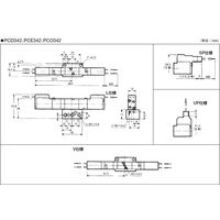 Parker TAIYO パイロット形電磁弁(ベースなし) PCE342ーNBーD24UP 1個（直送品）
