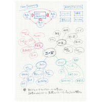 コクヨ ソフトリング方眼罫80枚B5銀 スーSV308S5-C 1冊