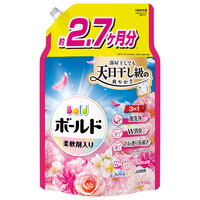 ボールドジェル 柔軟剤入り 液体 プレミアムブロッサム 詰め替え メガジャンボ 1950g 1セット（1個×4） 洗濯洗剤 P＆G