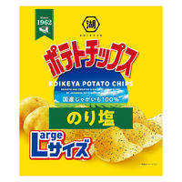 Largeサイズ ポテトチップス のり塩 6袋 湖池屋 スナック菓子 おつまみ