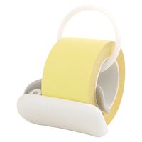 ロールふせん ロルフミニ 幅25mm×8m パステルイエロー 1604-0013-0550 5個 プリントインフォームジャパン