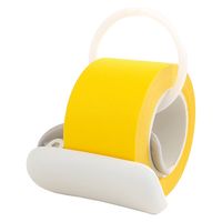 ロールふせん ロルフミニ 幅25mm×8m イエロー 1604-0064-0550 5個 プリントインフォームジャパン