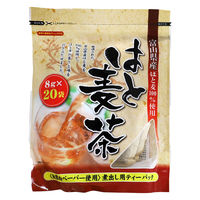 宇治の露製茶 富山県産 はと麦茶ティーバッグ 1セット（60バッグ：20バッグ入×3袋）