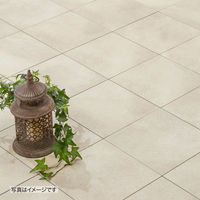 タカショー 敷くだけタイル 磁器 BE 9枚組 JBG-JCBE2/9S 1セット（直送品）