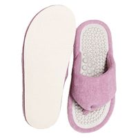 センコー FEELFOOT ヘルスハナオ 鼻緒 スリッパ L約24-26cm ピンク FF 221014 1足（直送品）