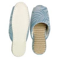 センコー FOOTWELL マトラル スリッパ Lサイズ 約25-26.5cm ブルー FTW221009 1足（直送品）