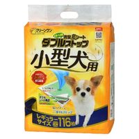 ダブルストップ クリーンワン 小型犬用 レギュラー 116枚 4袋 ペットシーツ