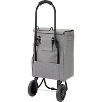 レップ ノワール 2層式カートセット 重いものと潰れやすいものを上下分けて収納できる 527702 1台（直送品）