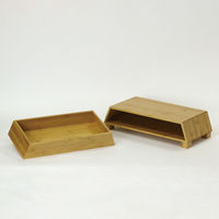 スパイス たけやか バンブー引き出し付きモニターラック KJLS2260 1個（直送品）