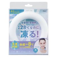 コジット 熱中対策 COOLOOP ネックリング M クリア 93246 1セット