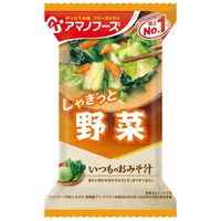 アマノフーズ いつものおみそ汁 野菜 1箱（10食入） アサヒグループ食品