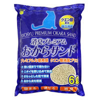 スーパーキャット 消臭プレミアムおからサンド 猫砂 国産 6L 7袋