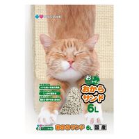 猫砂 おからサンド プラスラブ おっいいトイレ 国産 6L 6袋