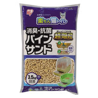楽ちん猫トイレ 消臭・抗菌 パインサンド 3.5kg 3袋 猫砂