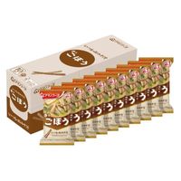 アマノフーズ いつものおみそ汁 ごぼう 1セット（20食：10食入×2箱） アサヒグループ食品